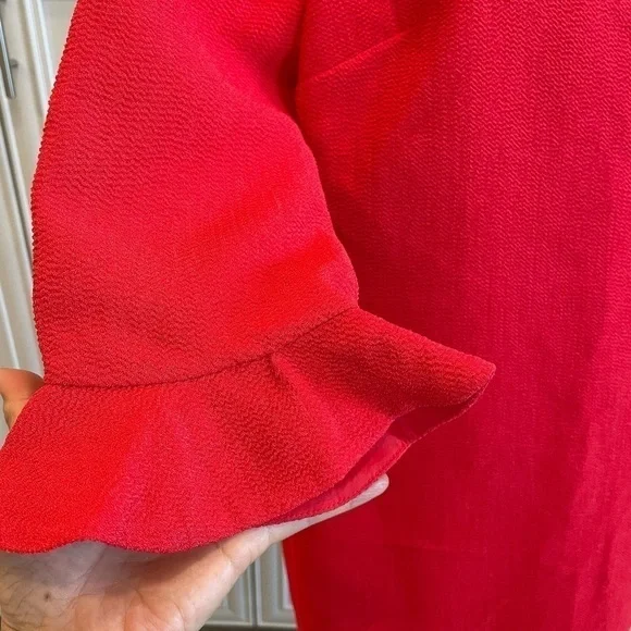 Ann Taylor red dress - Picture 3 of 4